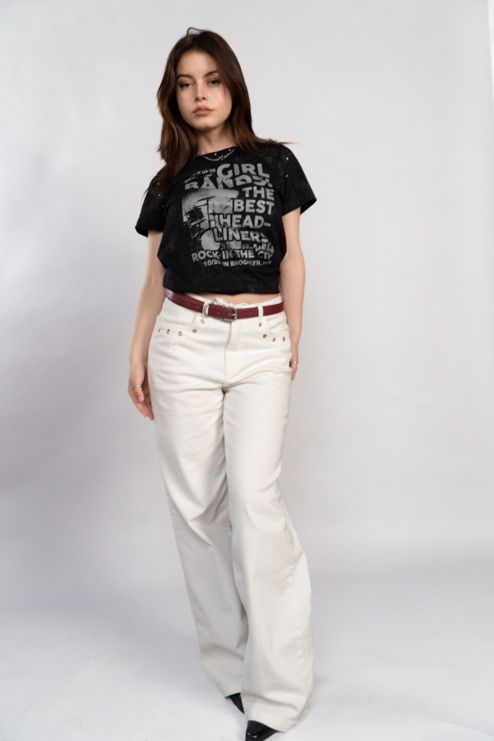 PANTALON JEAN FEME CRUDO