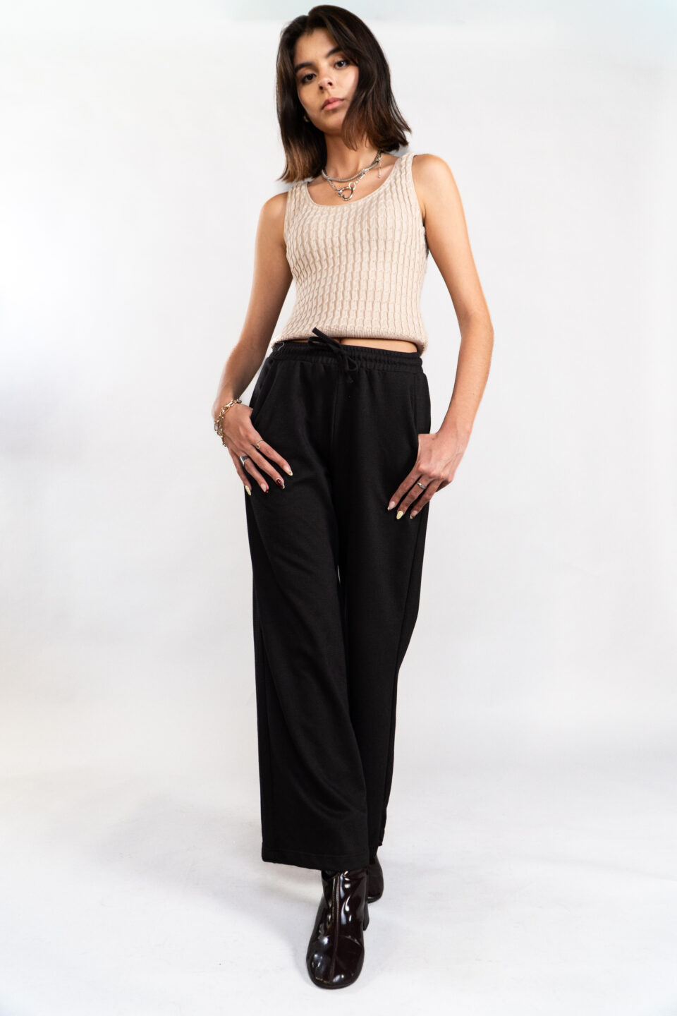PANTALON FEME NEGRO -