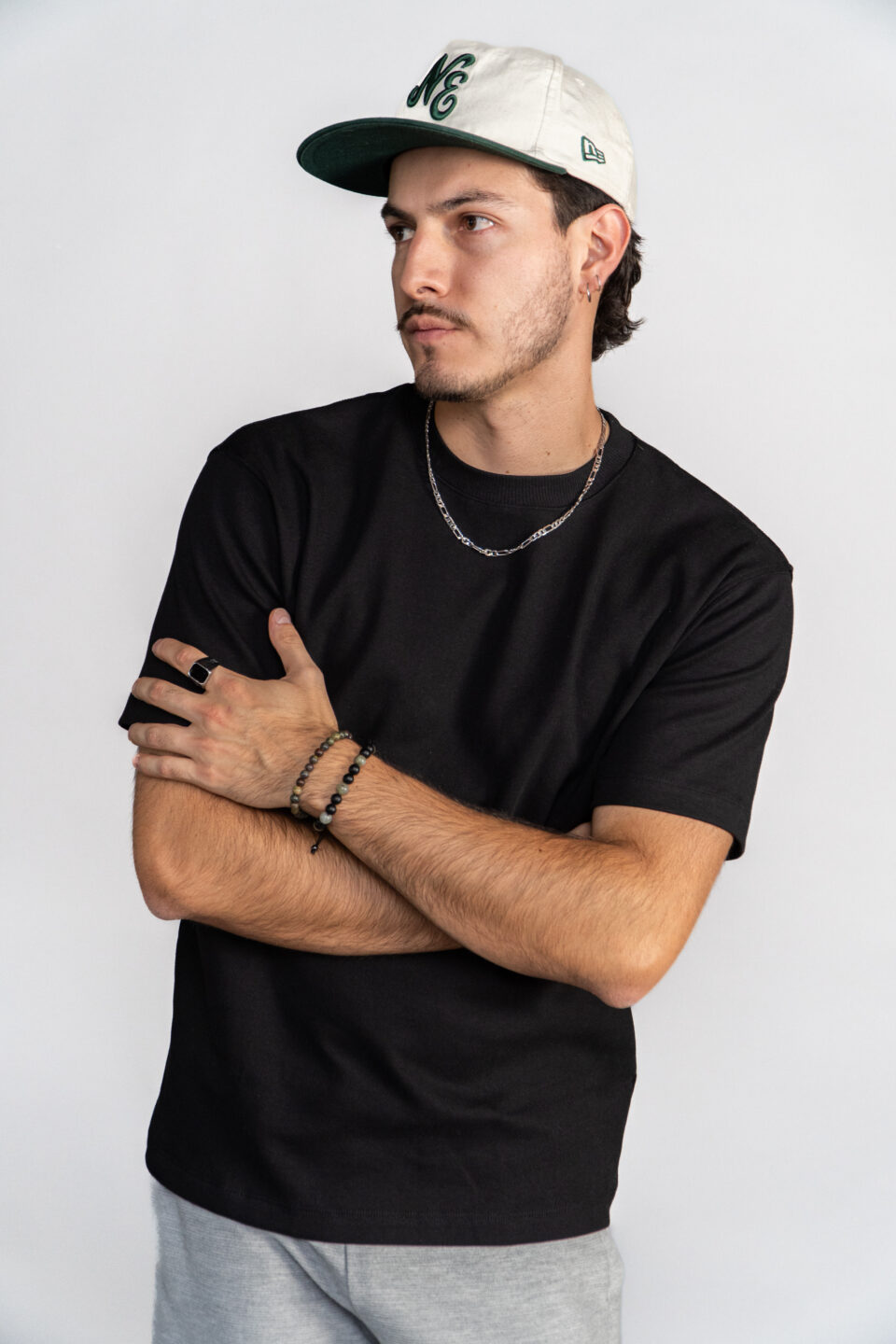 CAMISETA MASC NEGRO -