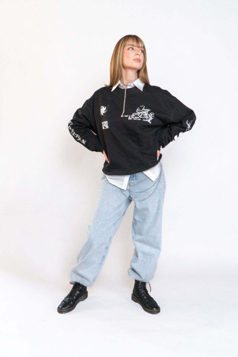 BUZO UNIS NEGRO -