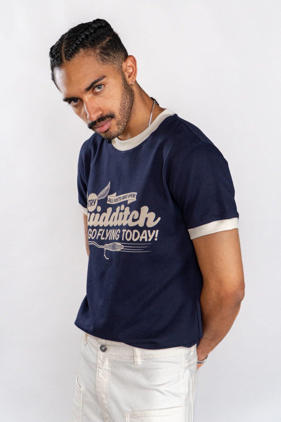 CAMISETA MASC AZUL MARINO