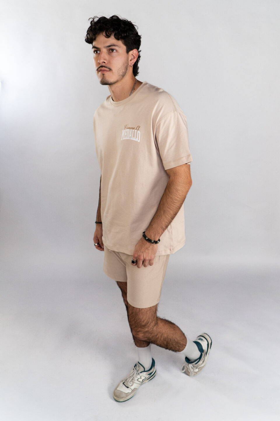 CAMISETA HOM BEIGE -