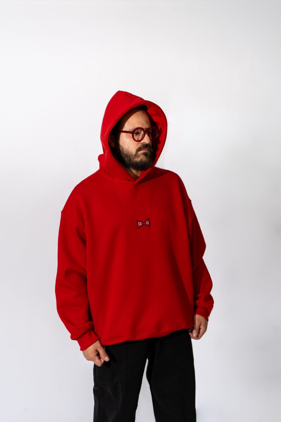 HOODIE MASC ROJO -