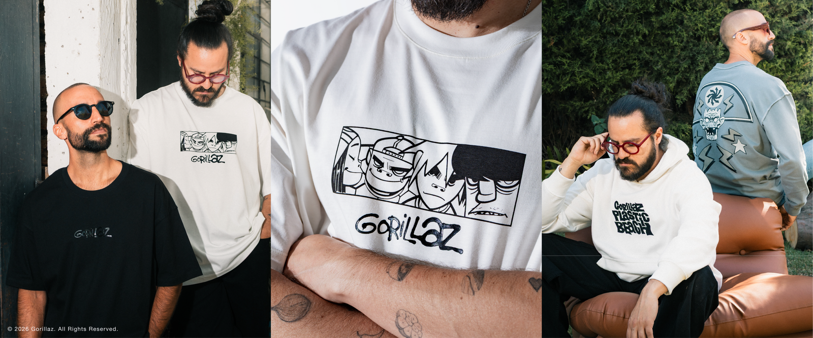 Colección Gorillaz PuntoZero