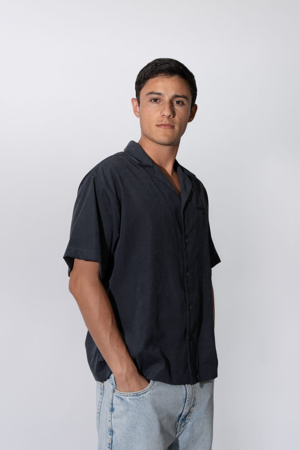 CAMISA MASC NEGRO -