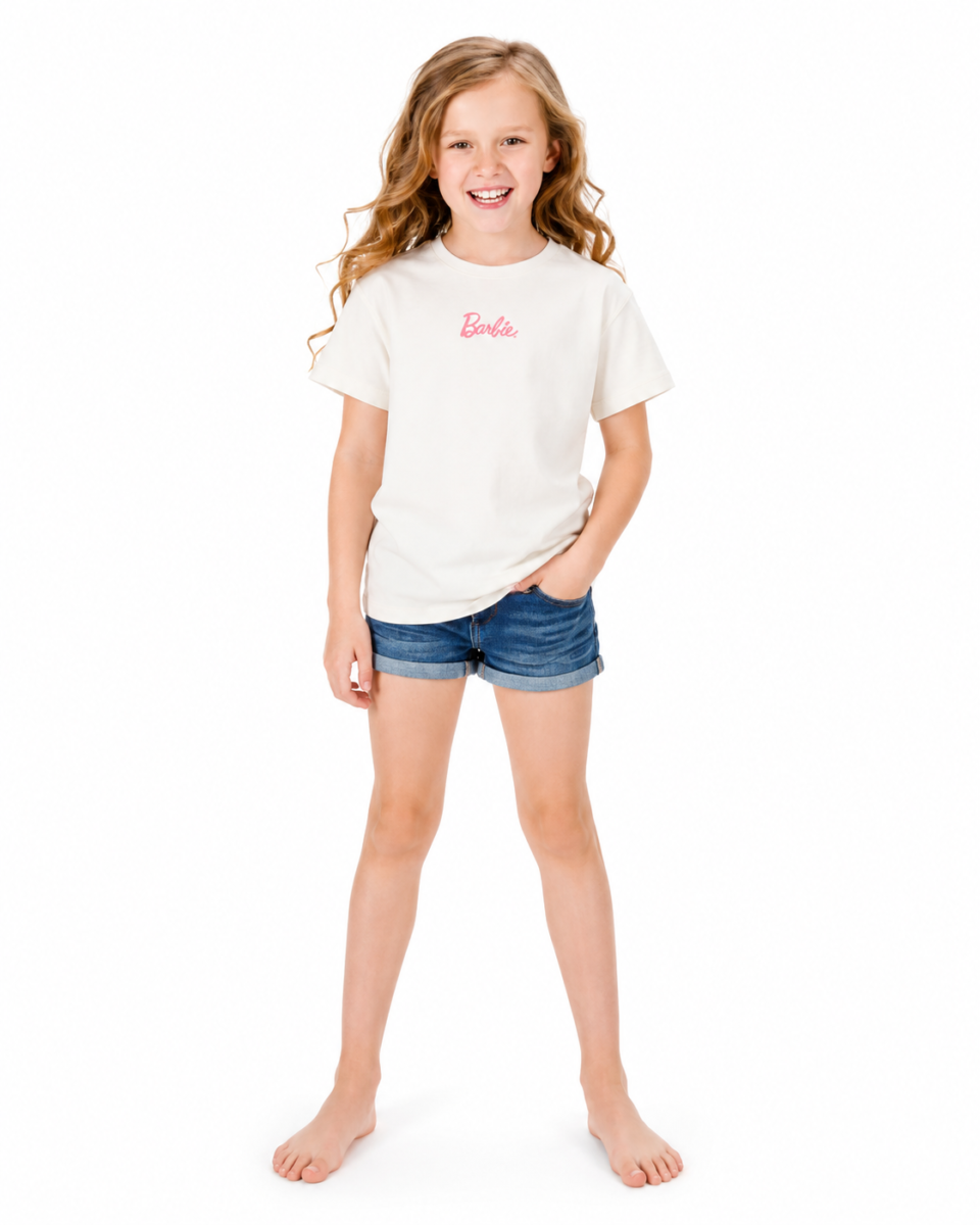CAMISETA NIÑA CRUDO -