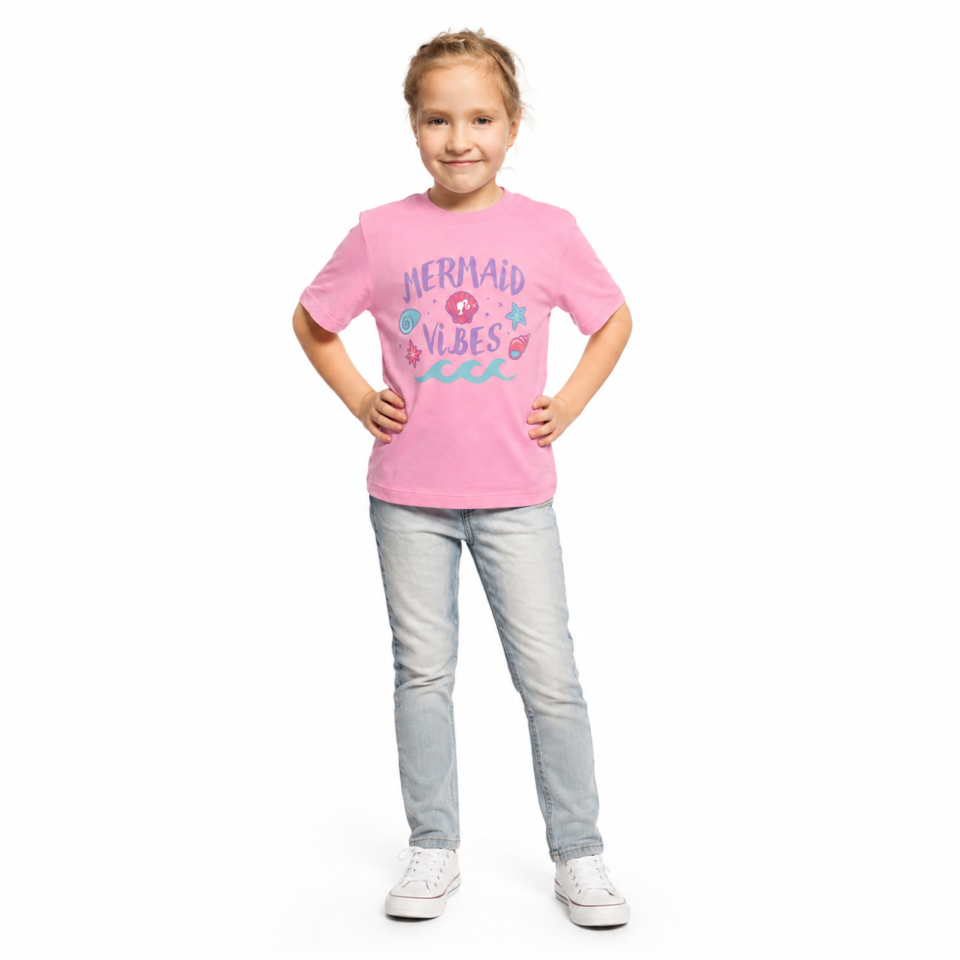 CAMISETA NIÑA ROSA -