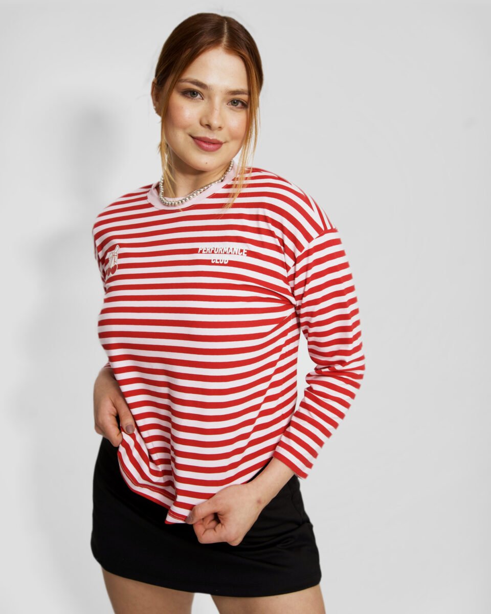BUZO FEME ROSA/ ROJO