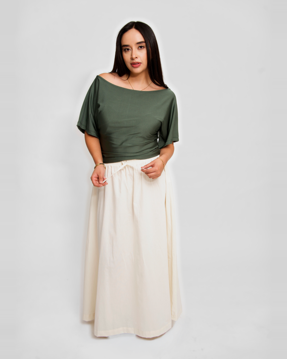 CAMISETA FEME VERDE -