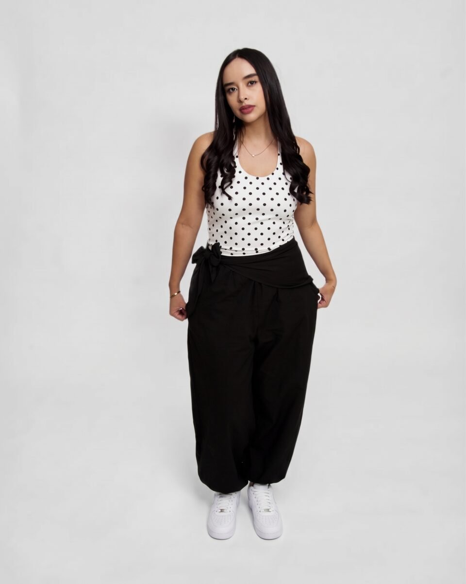 PANTALON FEME NEGRO -