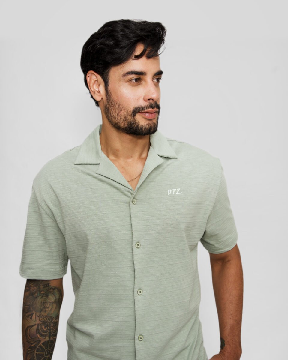 CAMISA MASC VERDE -