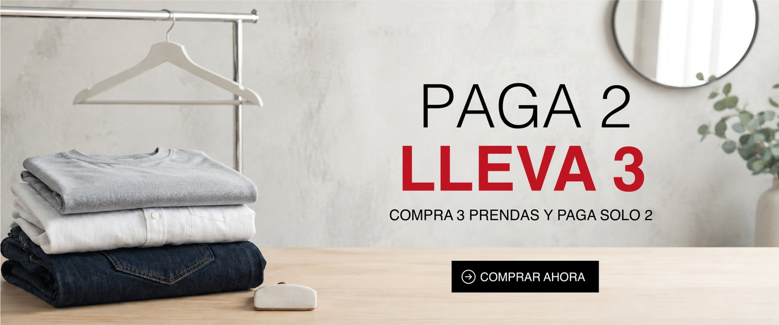 Paga 2 lleva 3 - Promoción PuntoZero