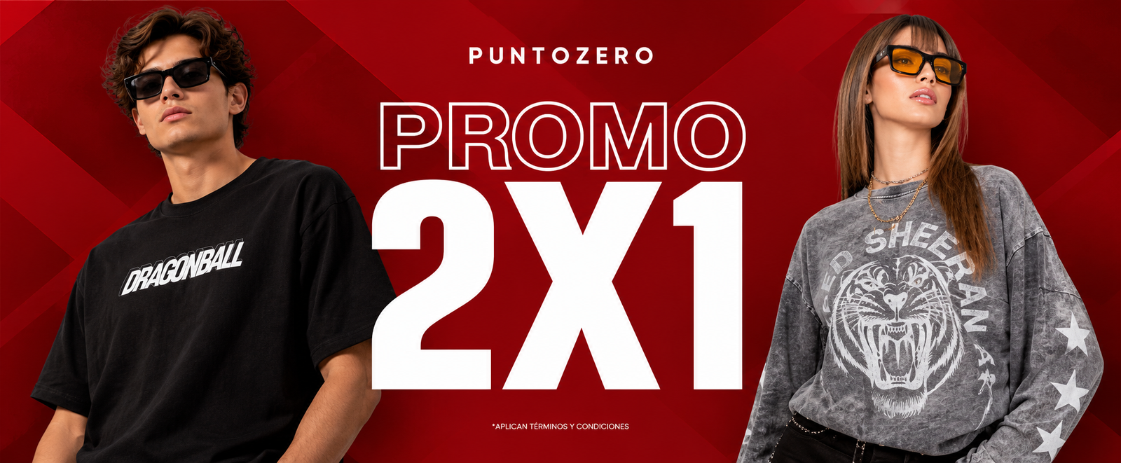2X1 en prendas seleccionadas - PuntoZero